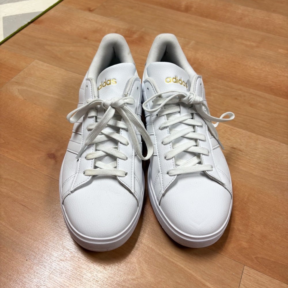 Adidas White Grand Court Cloudfoam Lifestyle Casual
Sneakers Womens 10 - Picture 6 of 12